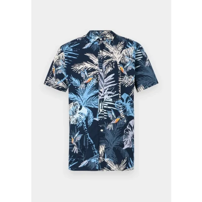 Afbeelding van Jack &amp; Jones Jjhawaii Shirt Overhemd, Heren, Maat: Small, Sky captain