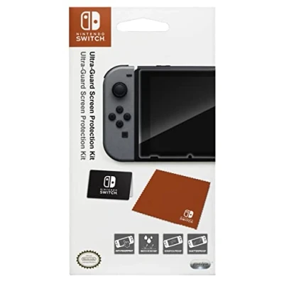 Afbeelding van PDP Gaming Premium Ultra Guard Screen Protector Kit Thick Shatterproof Protector, Cloth, Applicator: Nintendo Switch