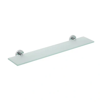 Afbeelding van Glazen Planchet Sapho X Round 60x5.5 cm Chroom