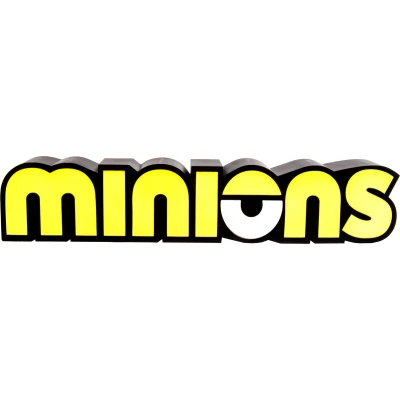Afbeelding van Minions Logo Lamp 30 cm Lang Ontspannende Sfeer