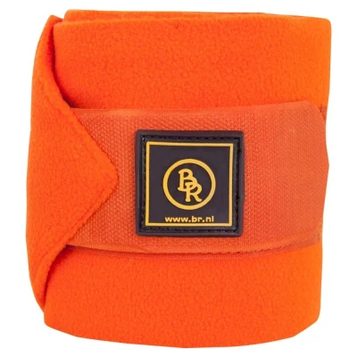 Afbeelding van BR Fleece bandages Pony Event Oranje