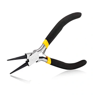 Afbeelding van SPEEDWOX Mini Ronde Neus Tang Voor Sieraden Maken 5 Inches Extra Dunne Taps Kaak Kleine Naald Draad Looping Buigen Vormgeven Draden Professionele Kralen Hobby Werk Craft DIY