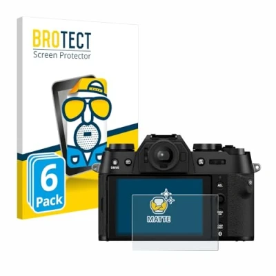 Afbeelding van BROTECT Screenprotector voor Fujifilm X T50 Folie Beschermfolie matte (6 Stuks)
