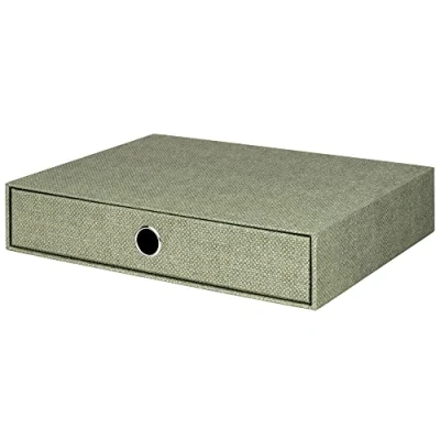 Afbeelding van Rössler 1524452670 S.O.H.O. Ladebox voor DIN A4, met greepgat, Special Line Sage, 343 x 250 65 mm, 1 stuk