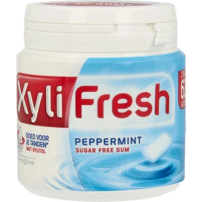 Afbeelding van Xylifresh Peppermint Jar 62ST
