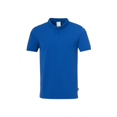 Afbeelding van Uhlsport Essential Prime Polo Kinderen Royal / Wit Maat: 140