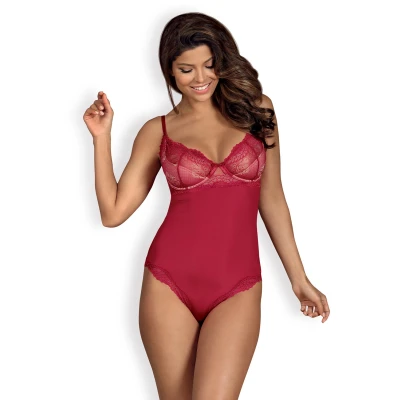 Afbeelding van Obsessive Rosalyne Teddy Rood S/M