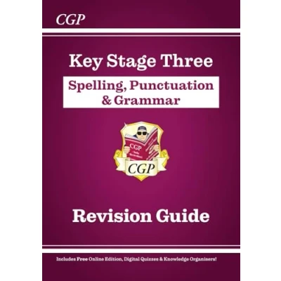 Afbeelding van KS3 Spelling, Punctuation &amp; Grammar Revision Guide (with Online Edition Quizzes)