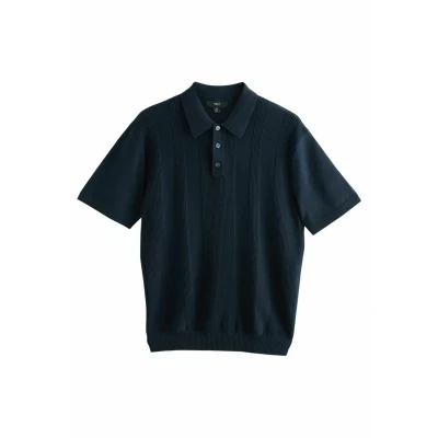 Afbeelding van Next Regular Fitshort Sleeve Poloshirt, Heren, Maat: Small, Navy blue
