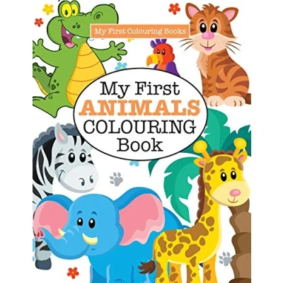 Afbeelding van My First ANIMALS Colouring Book ( Crazy For Kids)