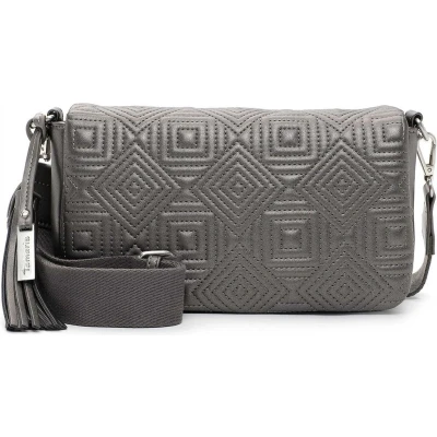 Afbeelding van Tamaris Schoudertas Merle Crossbody Bag With Flap Darksilver Zilverkleurig