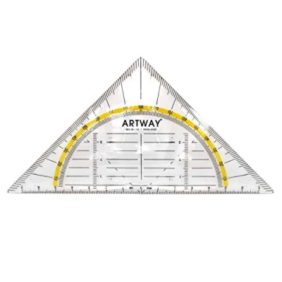 Afbeelding van Artway Geometrie Set Vierkant 16cm