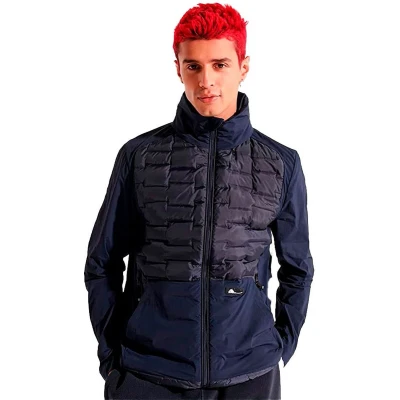 Afbeelding van SUPERDRY Hybrid Jas Mannen Blauw Maat M