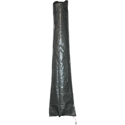 Afbeelding van Les Beschermhoes grijs voor parasol tot Ø4 meter met rits en stok