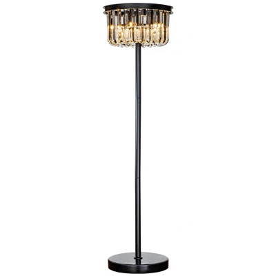Afbeelding van Richmond Interiors Vloerlamp Dagmar Zwart