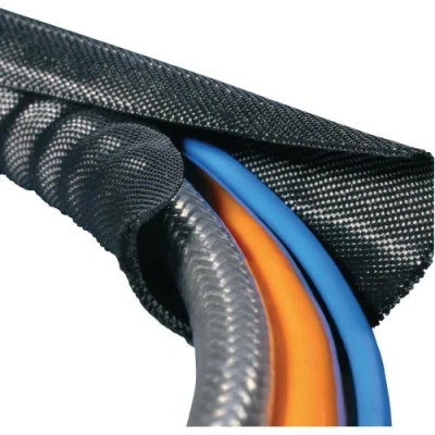 Afbeelding van HellermannTyton 170 01105 Twist In FR 25 Gevlochten slang Zwart, Wit Polyester 19 tot mm per meter