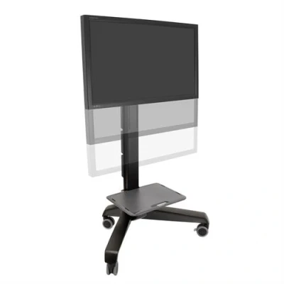 Afbeelding van Ergotron 24 191 085 Neo Flex Mobile MediaCenter VHD TV wagen Constant Force technologie, In hoogte verstelbaar 94,0 cm (37) 139,7 (55) Kantelbaar,