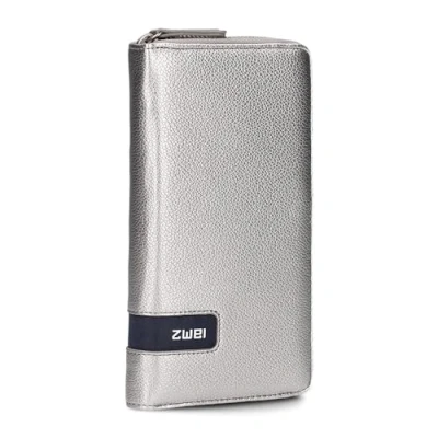 Afbeelding van zwei Portemonnee M.Wallet MW2 Silver Zilverkleurig