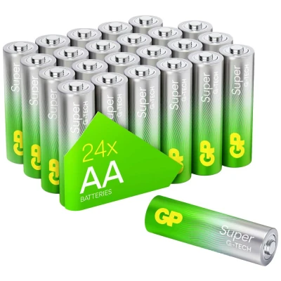 Afbeelding van GP Super Alkaline AA batterijen 24 stuks