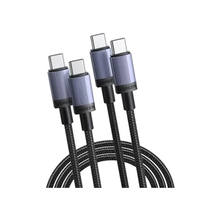 Afbeelding van UGREEN USB C kabel 240W 2 m PD 3.1 snellaad kabel, stuks voor iPhone 16/15 serie, MacBook Pro/Air, iPad Pro, Galaxy S25, Pixel 9, Dell XPS, Steam Deck, enz