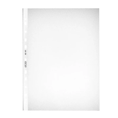 Afbeelding van Herlitz archiveermappen Clear pocket A4 embossed 100 pcs.