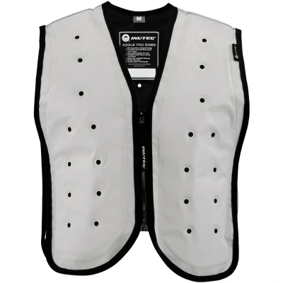 Afbeelding van INUTEQ Bodycool Smart Koelvest Werkt met Water Lichtgewicht Tot 72 Uur Koeling Zilver Maat 2XL