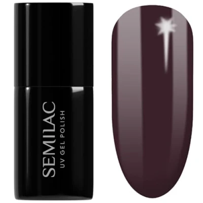 Afbeelding van Semilac UV nagellak Hybrid 412 Earth Brown 7 ml