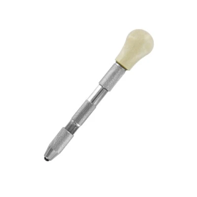 Afbeelding van Modelcraft Pin Vice Double Ended met houten draaibare top, 1 stuks