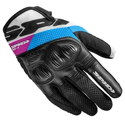 Afbeelding van Spidi Flash R Evo Tex Dames Motorfiets Handschoenen, zwart donkerrood, afmeting L voor vrouw