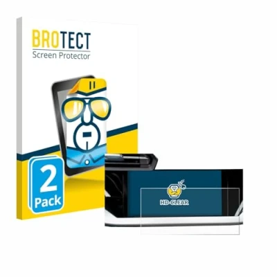 Afbeelding van BROTECT Screenprotector voor Audi A3 Sportback TFSI e Facelift MMI 2024 Folie Beschermfolie transparant (2 Stuks)