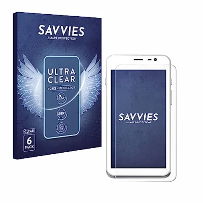 Afbeelding van Savvies (6 Stuks) Schermbeschermer voor Pax A77 Screen Protector Ultra Transparant