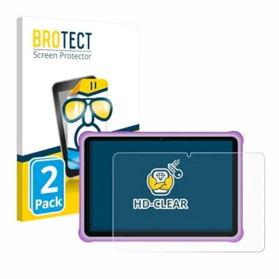 Afbeelding van BROTECT Screenprotector voor Pixpeak M821 10&quot; Folie Beschermfolie transparant (2 Stuks)