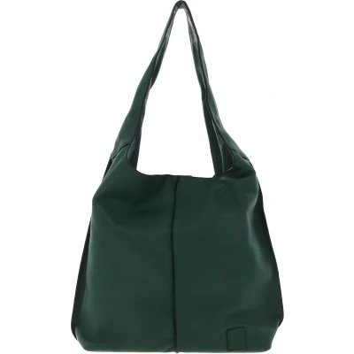 Afbeelding van FREDsBRUDER Leren Schoudertas FB 100 IV Shoulderbag Emerald Donkergroen