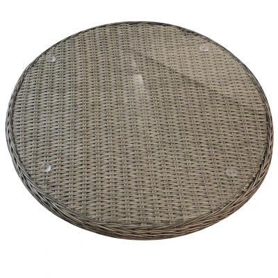Afbeelding van Lazy Susan draaiplateau grijs 70cm doorsnede