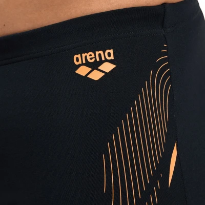 Afbeelding van Arena M Swim Short Graphic Black Nespola