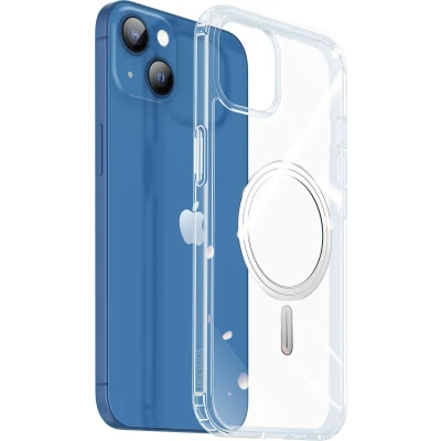 Afbeelding van Apple iPhone 13 Mini MagSafe Hoesje Kunststof Dux Ducis Hardcase/Backcover Transparant Telefoonhoesje Shockproof/Valbescherming