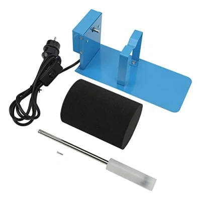 Afbeelding van Double Way Cup Turner Elektrische Spinner Kit Draaimachine DIY Epoxyhars EU Plug 220 240V