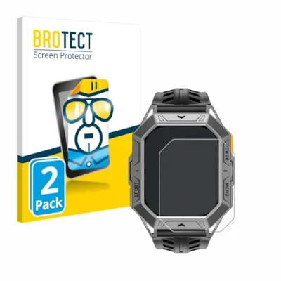 Afbeelding van BROTECT Schutzfolie Displayschutz Displayschutzfolie Folie Klar Transparent, Smartwatch beschermfolie, Transparant
