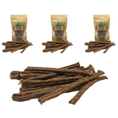 Afbeelding van Paw Natural Hondentraktaties (3x150g) hertensticks 100% gluten en graanvrij van vers vlees gezonde dieren (450 g)