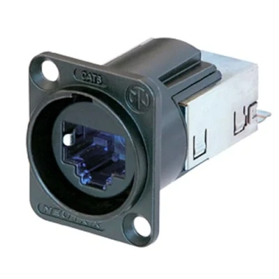 Afbeelding van Neutrik NE8FDY C6 B CAT6 etherCON chassisdeel female zwart