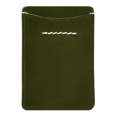 Afbeelding van Fossil Westover Visitekaarthouder, Heren, Maat: One Size, Olive