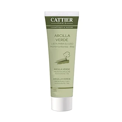 Afbeelding van Cattier Groene klei aarde masker (vettige huid), 100 ml