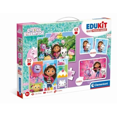 Afbeelding van EDUKIT 4 IN 1 GABBY&#039;S DOLLHOUSE