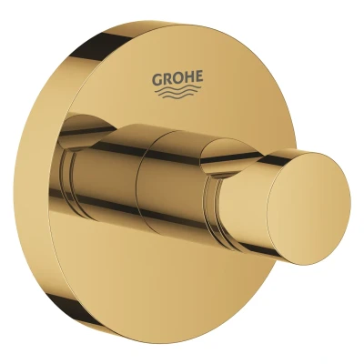 Afbeelding van Grohe essentials handdoekhaak wand enkel 1 gats metaal cool sunrise 40364gl1