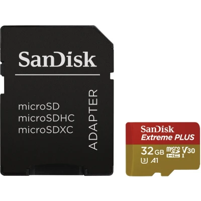Afbeelding van Micro SD Memory Card with Adaptor SanDisk SDSQXBG 032G GN6MA