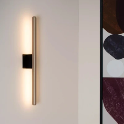 Afbeelding van Lucide BRAGA Wandlamp Binnen/Buiten LED 1x10W 2700K IP54 Koffie