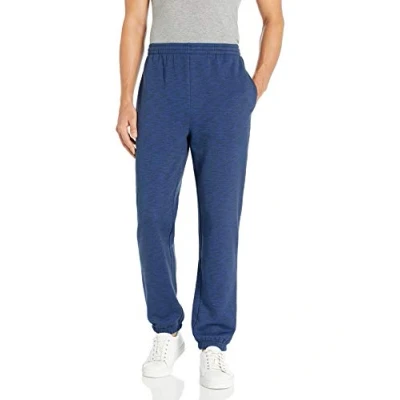 Afbeelding van Amazon Essentials Men&#039;s Fleece joggingbroek met gesloten manchetten (verkrijgbaar in grote en lange maten), Marineblauw Ruimteverf, S
