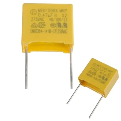 Afbeelding van BOJACK 470 nF 0.47uF 470J 275 V Veiligheidscondensatoren MEX X2 MKP Onderdrukking van differentiële modus interferentiecondensatoren (verpakking 20 stuks)