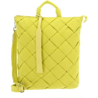 Afbeelding van JOST Rugzak Schoudertas met laptopvak Nora Xchange Bag Lime Geel