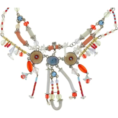Afbeelding van Behave Ketting met kralen hangers